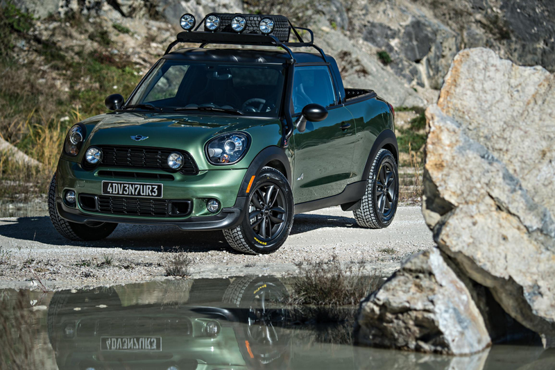 Illustration for article titled The Mini Paceman Adventure Is A One-Off Pickup Loaded With Awesomeness